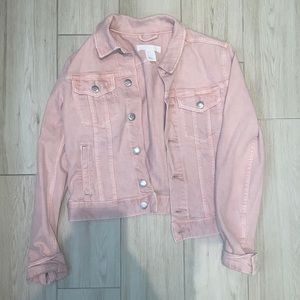 Hm jean jacket in pink size XS